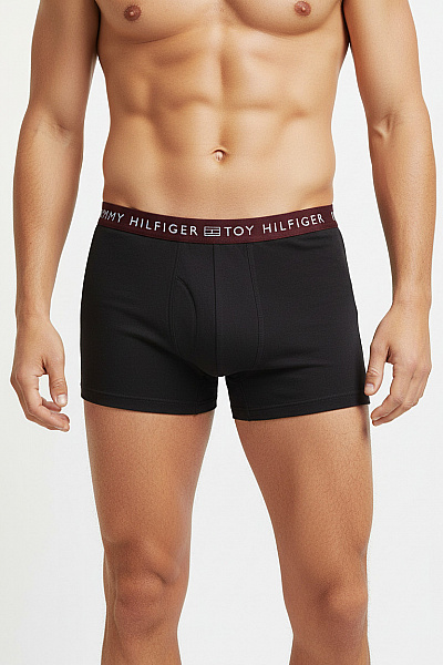 TOMMY HILFIGER Pánské Boxerky Bavlněné Tmavé Velikost M