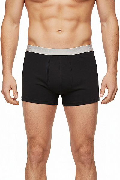 TOMMY HILFIGER Pánské Boxerky černé Bavlněné Velikost M