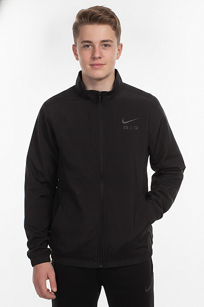 Nike Dětská černá Bunda AIR Velikost 147/158 CM
