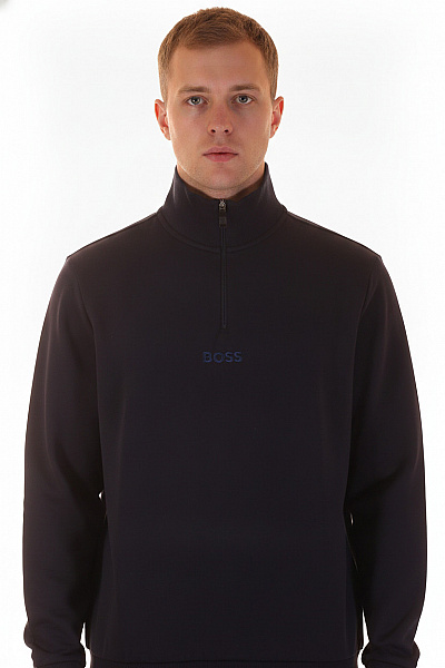Hugo Boss Pánská Mikina S Dlouhým Rukávem A Výšivkou Vel. XL