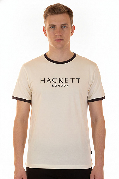 HACKETT Tričko S Krátkým Rukávem A Potiskem Velikost XL
