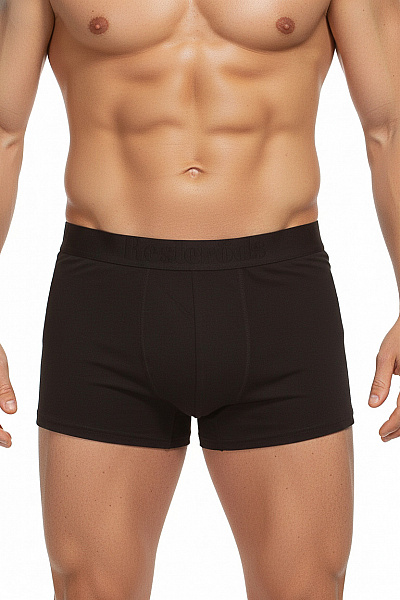 Resterods Pánské Boxerky černé Viskózové Vel. EU XL