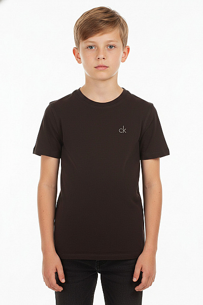 Calvin Klein Dětské Tričko Chlapecké černé Bavlna Velikost EU 12/14