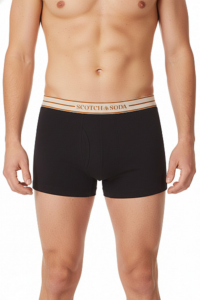 Scotch & Soda Pánské Boxerky černé Bavlněné Velikost XXS