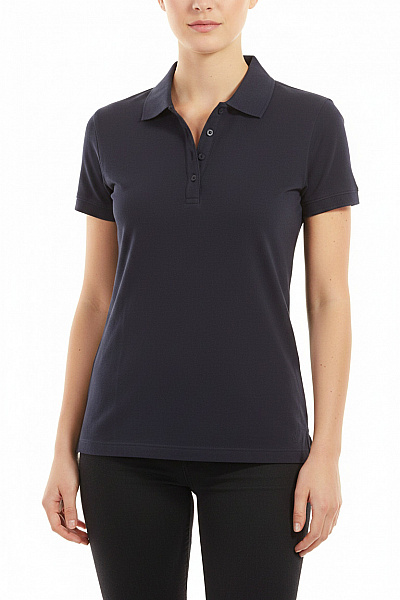 S.OLIVER Dámské Polo Tričko S Krátkým Rukávem Jednobarevné Basic Vel. DE 38