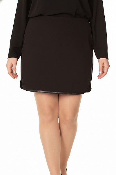 Donna Karan Dámská černá Mini Sukně Velikost XL