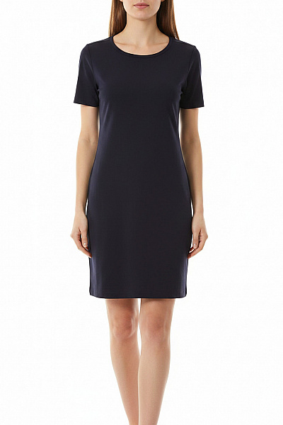 MANGO Dámské šaty Tričkové Krátké černé Volnočasové Velikost M