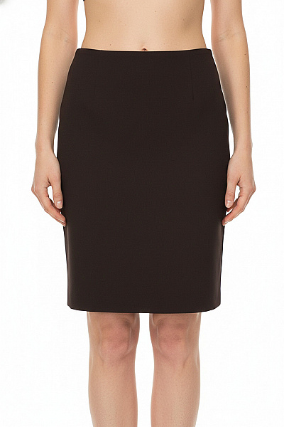REPEAT Cashmere Vlněná Pouzdrová Sukně černá Business Elegantní Ke Kolenům Vel. EU 36
