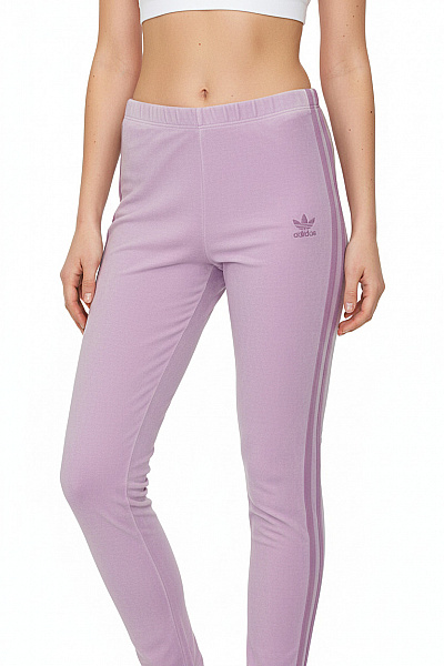 ADIDAS Dámské Bavlněné Legíny S Pruhy Na Cvičení Vel. 34