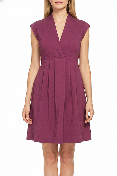 InWear šaty Bez Rukávů Letní Volnočasové Elegantní Midi Vel. 36