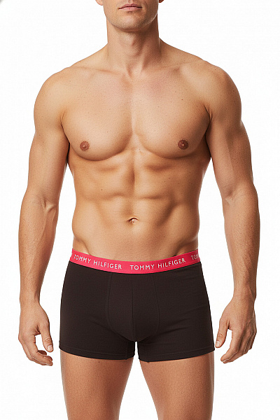 TOMMY HILFIGER Pánské Bavlněné Boxerky S Logem Velikost EU L