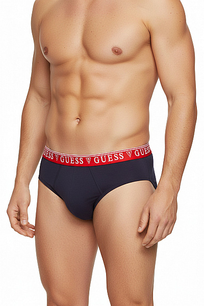 Guess Pánské Bavlněné Slipy Modré Velikost EU XL