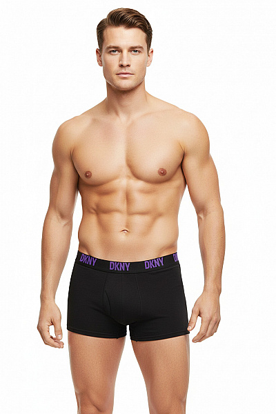 Donna Karan Pánské Bavlněné Boxerky černé Velikost EU Xl