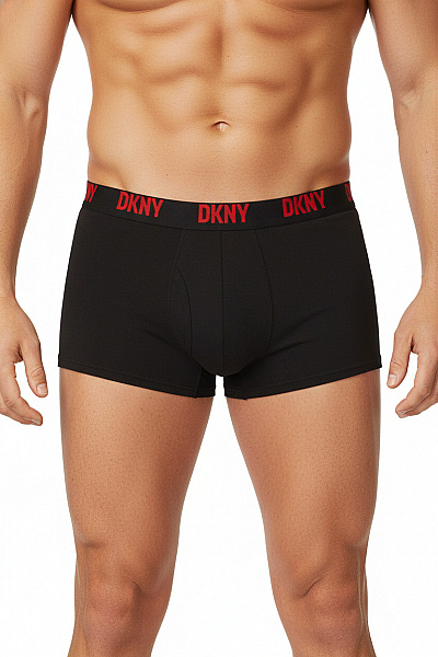 Donna Karan Pánské Bavlněné Boxerky černé Velikost EU XL