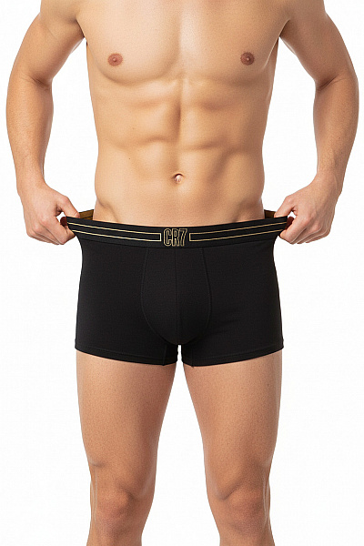 CR7 Pánské Boxerky CR7 černé Velikost XS