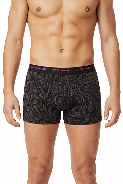 Scotch & Soda Pánské Boxerky Vzorované Bavlněné Vel. M
