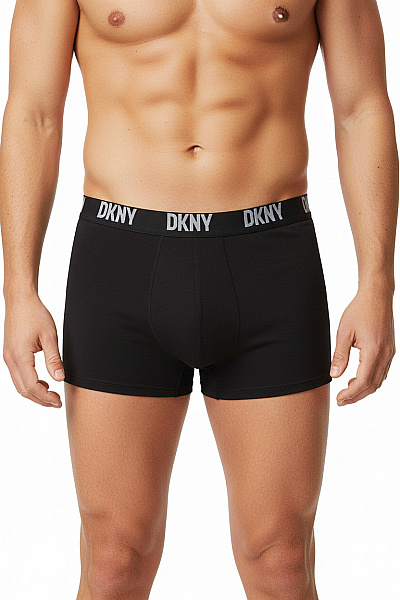 Donna Karan Pánské Bavlněné Boxerky černé Velikost XL