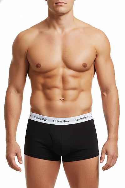Calvin Klein Pánské Bavlněné Boxerky černé Vel. XL