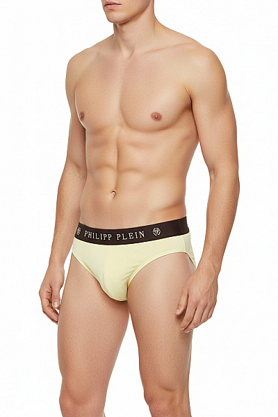 PHILLIP PLEIN Pánské žluté Spodní Prádlo Vel. XS