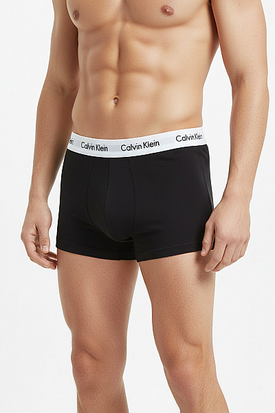 Calvin Klein Pánské Bavlněné Boxerky černé Velikost S