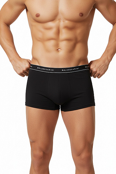 BALDESSARINI Pánské Bavlněné Boxerky černé Velikost XL