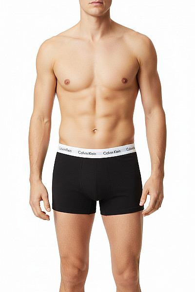 Calvin Klein Boxerky Bavlněné černé
