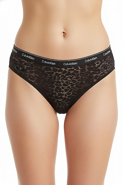 Calvin Klein Dámské Krajkové Kalhotky černé
