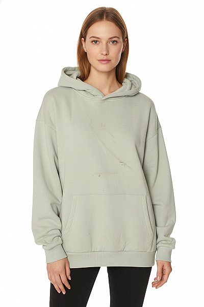 URBAN CLASSICS Dámská Mikina S Kapucí A Klokaní Kapsou Jednobarevná Oversized Vel. S
