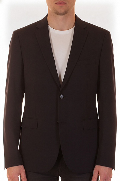 Pánské černé Elegantní Sako Business Vel. 54