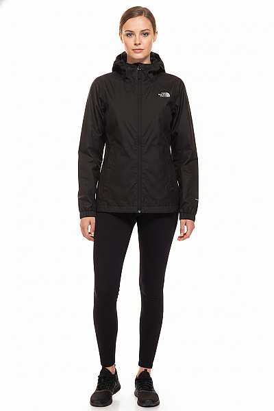 THE NORTH FACE Dámská Bunda S Kapucí Polyesterová Hnědá Lehká Outdoorová Na Turistiku Vel. EU XS