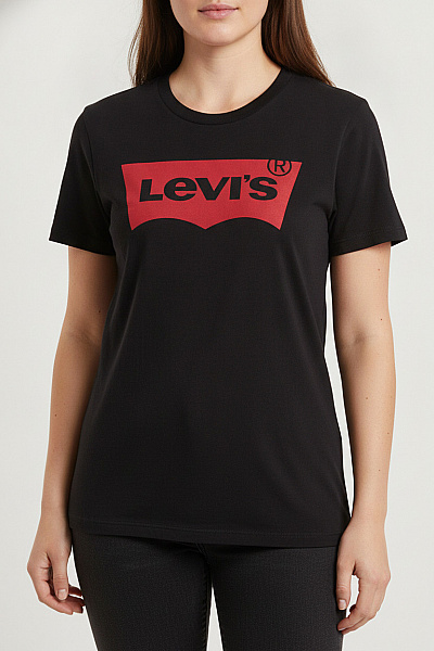 LEVIS Dámské Tričko S Krátkým Rukávem A Potiskem Vel. EU XL