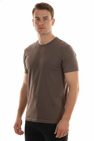JACK & JONES Pánské Tričko S Krátkým Rukávem Jednobarevné Basic Velikost M