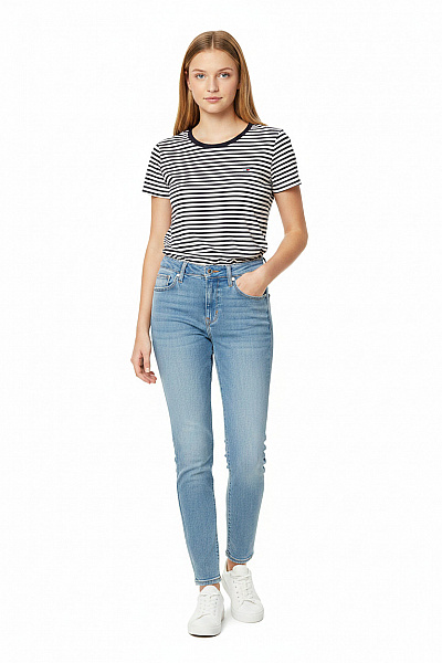 TOMMY HILFIGER Dívčí Džíny Modré Skinny Vel. 24/28