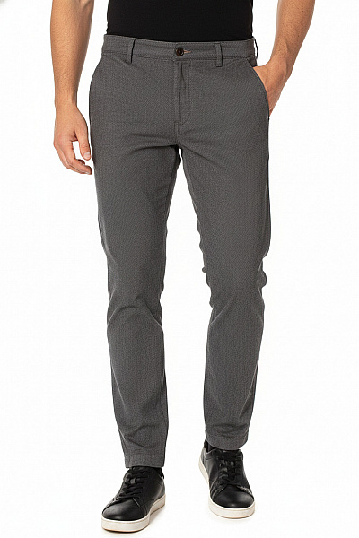 JACK & JONES Pánské Volnočasové Kalhoty Rovné S Kapsami šedé Vel. 30/31