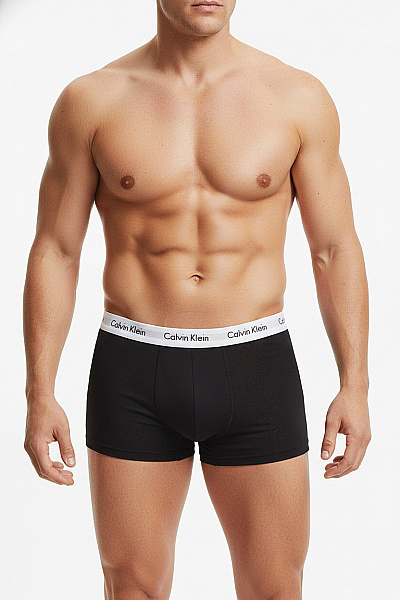 Calvin Klein Pánské Bavlněné Boxerky černé