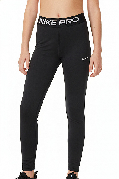 Nike Dívčí Legíny černé Velikost M