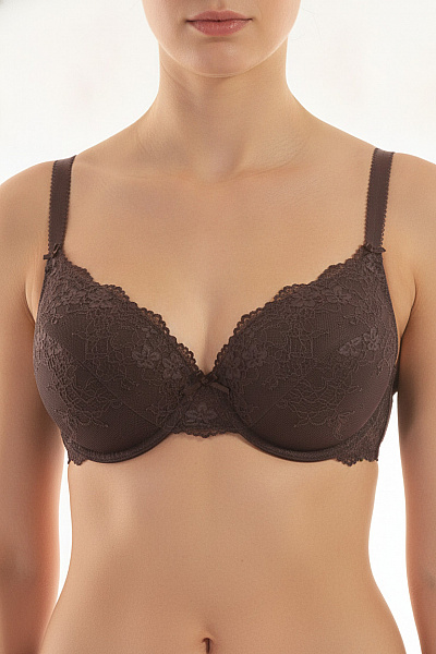 LingaDore Dámská Krajková Podprsenka Push Up S Kosticemi Vel. EU 85D