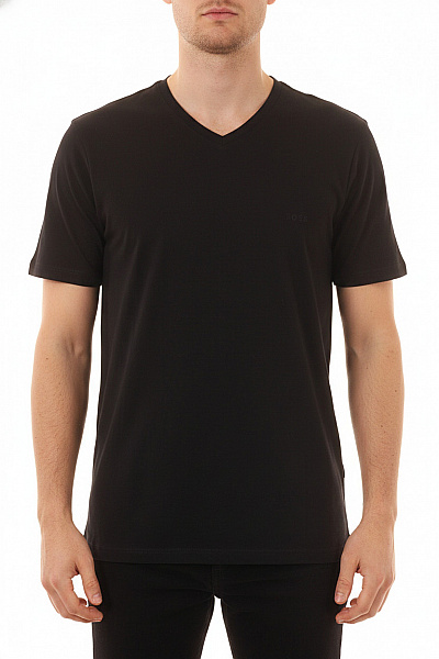 Hugo Boss Pánské černé Tričko S Krátkým Rukávem Basic Vel. Xl