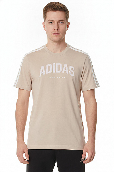 ADIDAS Pánské Tričko S Krátkým Rukávem A Potiskem Adidas Vel. S