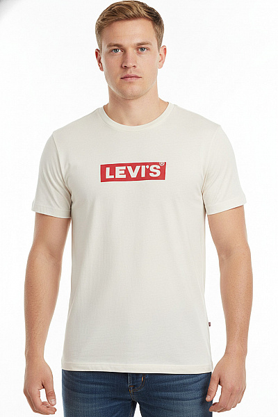 LEVIS Pánské Tričko S Krátkým Rukávem A Potiskem Basic Velikost EU L