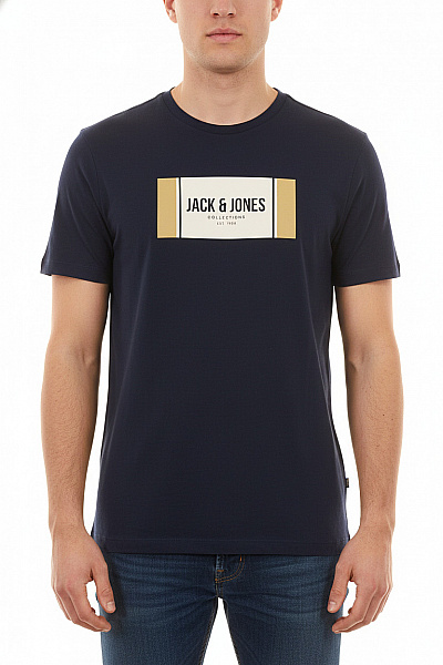 JACK & JONES Pánské Tričko S Krátkým Rukávem A Potiskem Vel. Xl