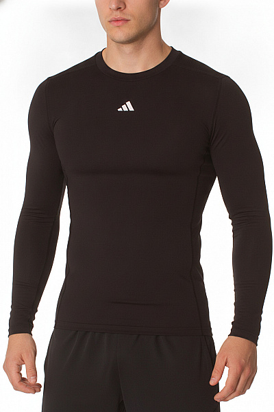 ADIDAS Pánské Tričko S Dlouhým Rukávem černé Velikost EU L