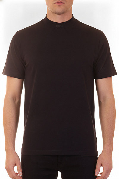 Hugo Boss Pánské Tričko S Krátkým Rukávem Basic černé Vel. EU M
