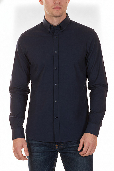 Casual Friday Pánská Bavlněná Košile S Dlouhým Rukávem Elegantní Velikost EU XL