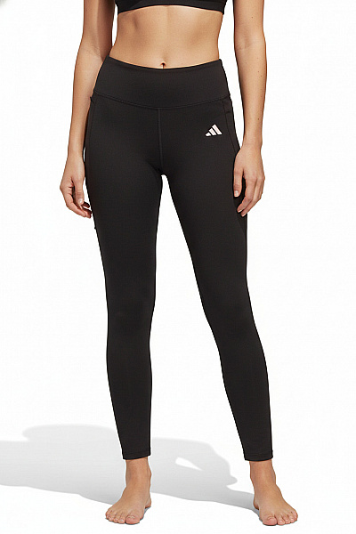 ADIDAS Dámské Legíny Na Cvičení černé S Vysokým Pasem Velikost M