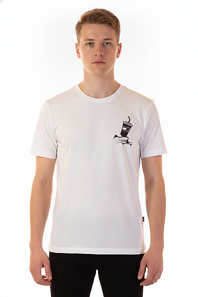 TOMMY HILFIGER Pánské Tričko S Krátkým Rukávem A Potiskem Skate Cup Velikost EU S
