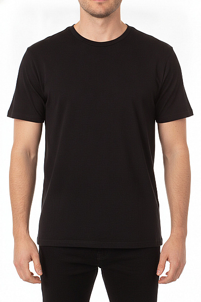 JACK & JONES Pánské Tričko S Krátkým Rukávem Basic černé Bavlněné Velikost M