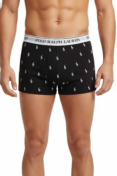 Ralph Lauren Pánské Boxerky S Potiskem Koní Velikost M
