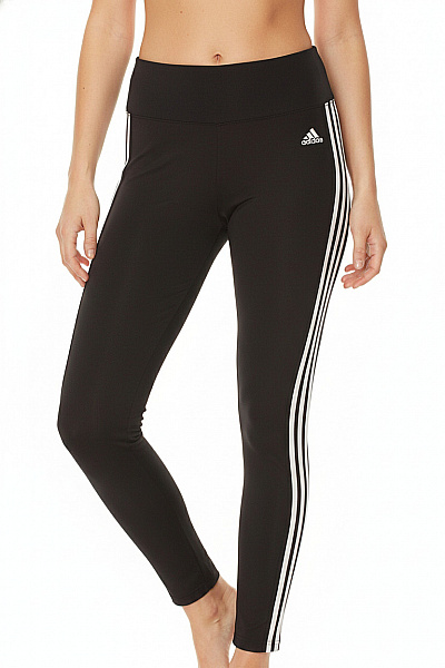 ADIDAS Dámské Sportovní Legíny Pruhované Velikost EU L