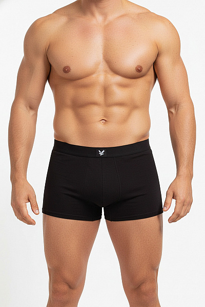 Lyle & Scott Pánské Bavlněné Boxerky černé Vel. EU Xl